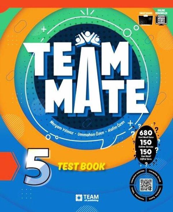 5. Sınıf Team Mate Test Book - İş Bankası Kültür Yayınları - Image 1