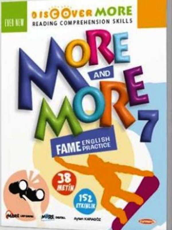 7 More&More Reading Comprehension Skills - İş Bankası Kültür Yayınları - Image 1