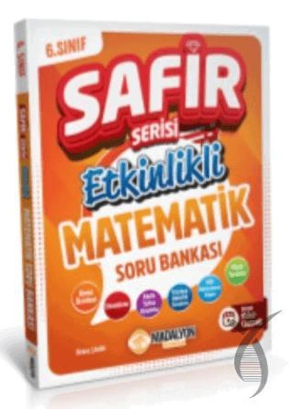 6. Sınıf Safir Matematik Soru Bankası - İş Bankası Kültür Yayınları - Image 1