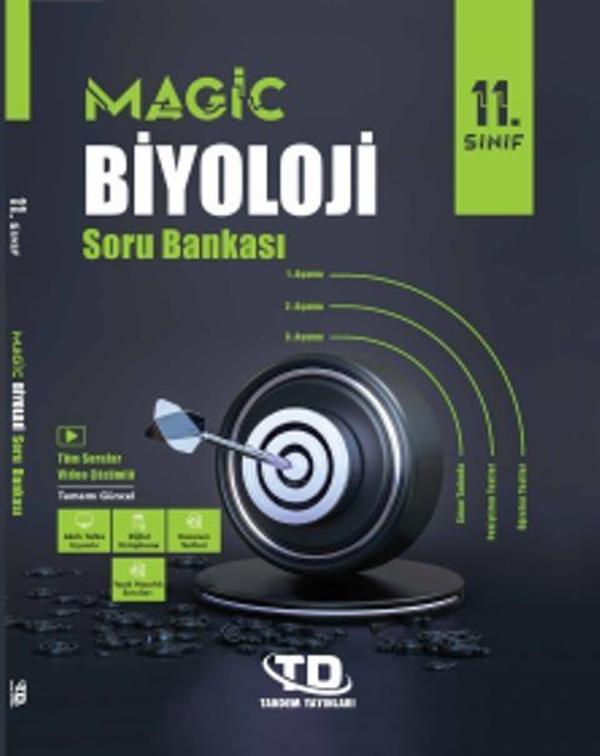 11. Sınıf Magic Biyoloji Soru Bankası - İş Bankası Kültür Yayınları - Image 1