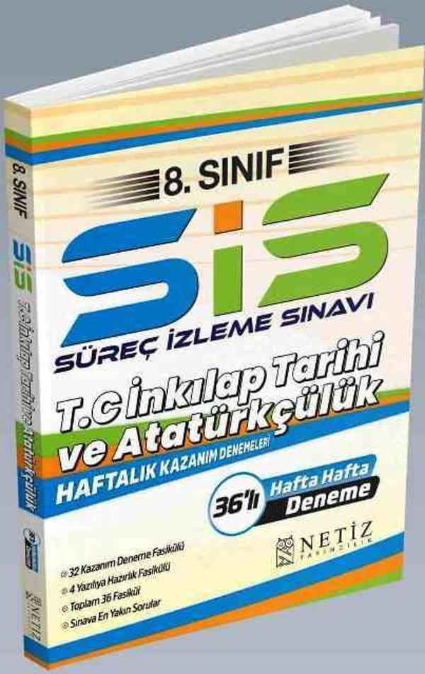 8. Sınıf LGS İnkılap Tarihi ve Atatürkçülük Süreç İzleme Sınavı 36'Lı Deneme  - İş Bankası Kültür Yayınları - Image 1