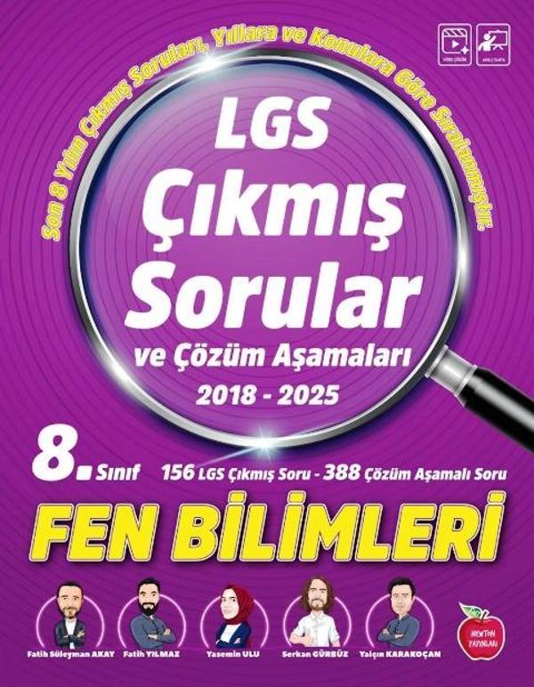 8. Sınıf LGS Çıkmış Sorular Fen Bilimleri Yeni 2018 - 2025


 - İş Bankası Kültür Yayınları - Image 1