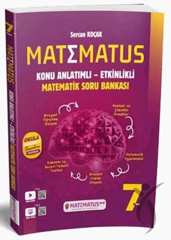 7. Sınıf Matematik Konu Anlatımlı Etkinlikli Soru Bankası - İş Bankası Kültür Yayınları - Image 1