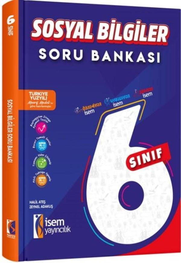 6. Sınıf Sosyal Bilgiler Soru Bankası 2026 - İş Bankası Kültür Yayınları - Image 1