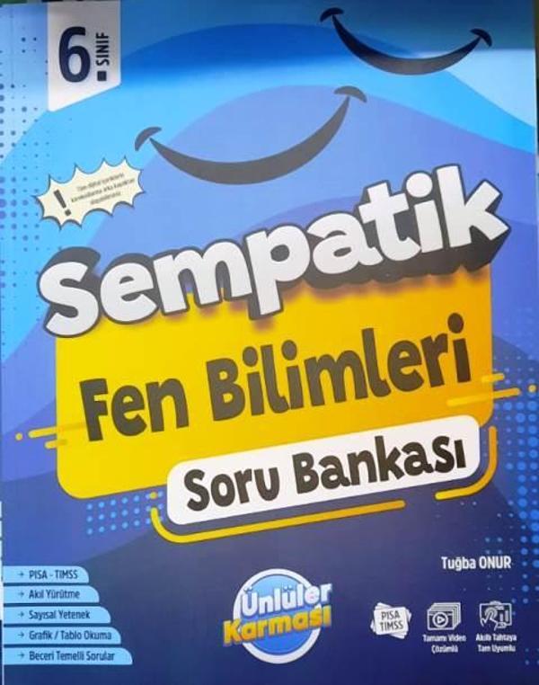 6. Sınıf Fen Bilimleri Sempatik Soru Bankası  - İş Bankası Kültür Yayınları - Image 1