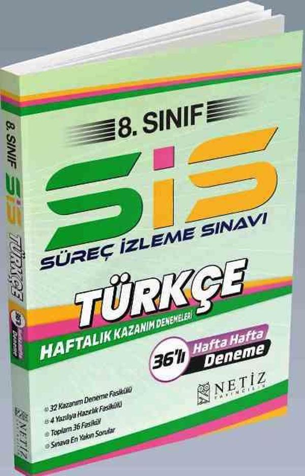 8. Sınıf LGS Türkçe Süreç İzleme Sınavı 36'Lı Deneme - İş Bankası Kültür Yayınları - Image 1