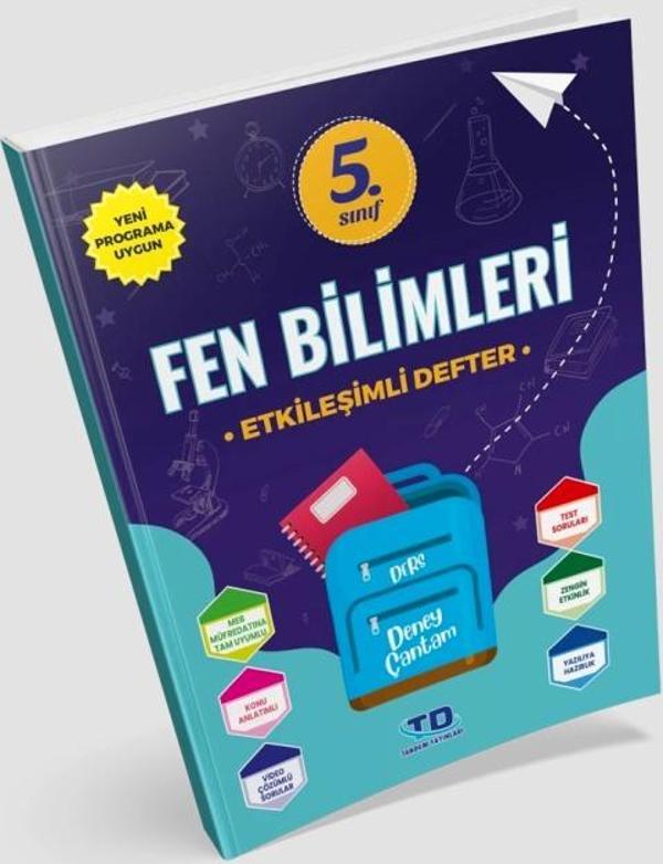5. Sınıf Fen Bilimleri Etkileşimli Defter - İş Bankası Kültür Yayınları - Image 1