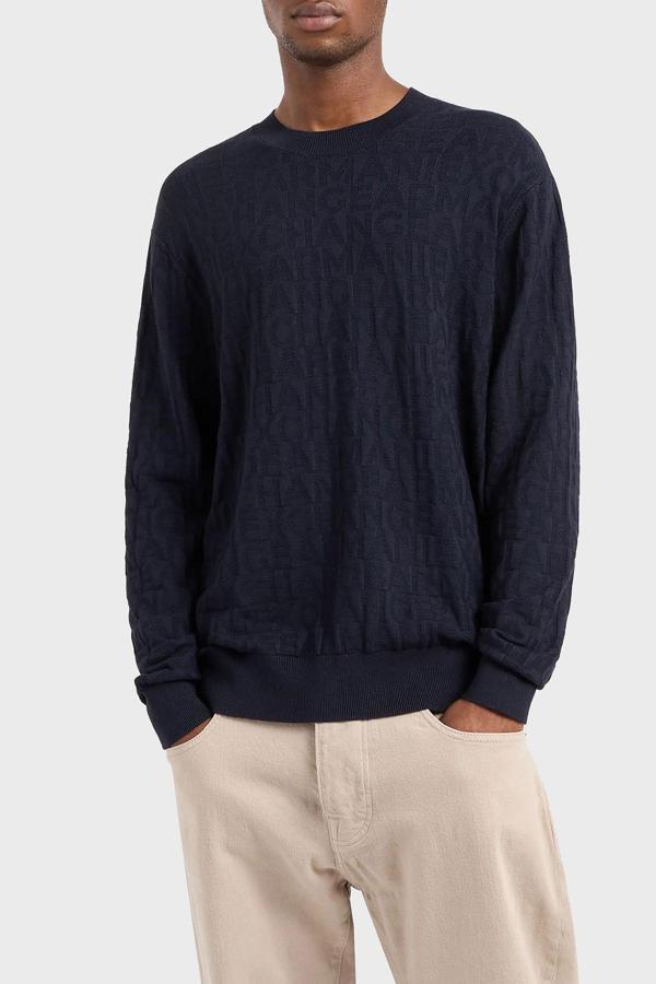 Armani Bisiklet Yaka Erkek Kazak - Image 1