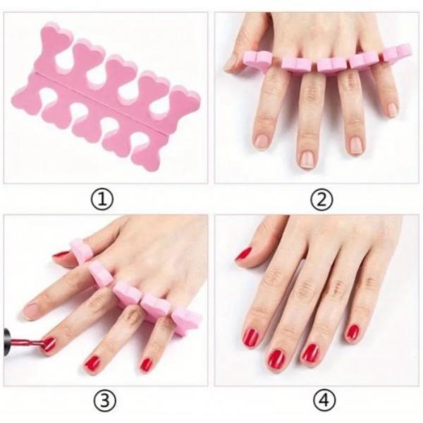 Parmak Ayırıcı Süngeri - Manikür Pedikür Aparatı (5 Adet) - Image 1