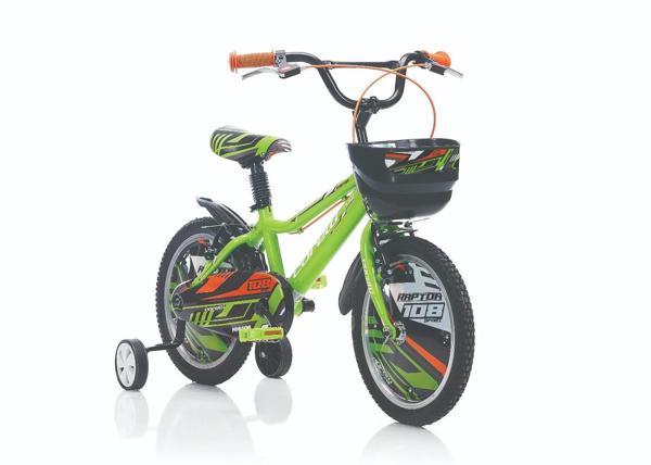 Corelli Raptor 16 Jant 25 Cm Kadro Yeşil-Siyah-Beyaz Erkek Çocuk Bisikleti 4-6 Yaş - Image 1