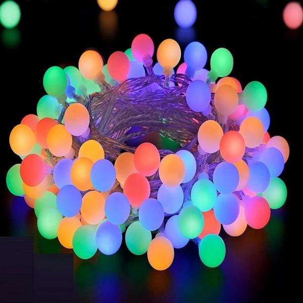 VIP PROFESYONEL 50 METRE RENKLİ TOP LED IŞIK ULTRA PARLAK LED IŞIK YILBAŞI AĞACI IŞIĞI DIŞ MEKAN - Image 1