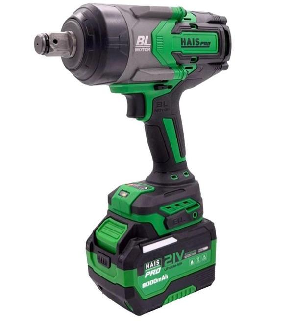 HaisPro Profesyonel Darbeli Somun Sıkma 2300 Nm Yüksek Tork 21 V + 8 Ah Çift Akü - RB-826 - Image 1
