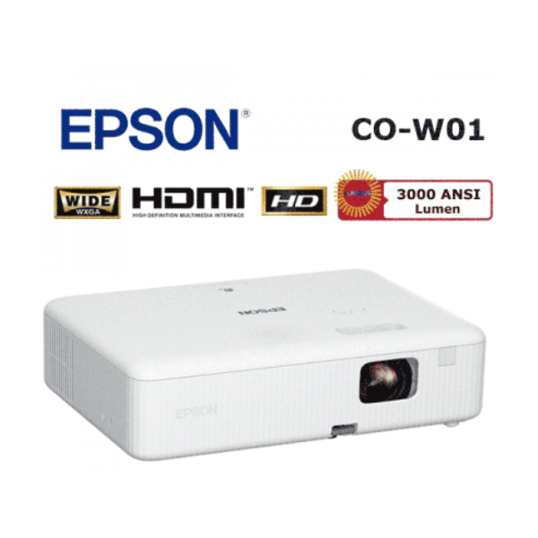 EPSON CO-W01 3000 ANSI Lümen HD Projeksiyon Cihazı - Image 1