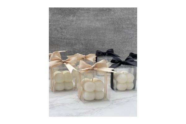 El Yapımı Kokulu bubble Dekoratif Mum 15 adet - Image 1