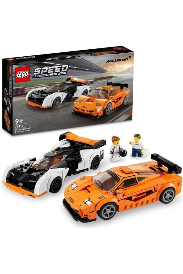 JustForFun ® Speed Champions Mclaren Solus Gt Ve Mclaren F1 Lm 76918 (581 Parça) - Image 1