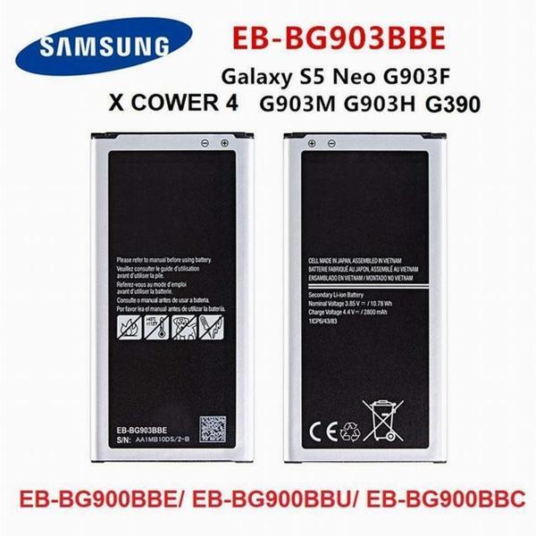 Day Samsung Galaxy Uyumlu S5 G900FD EB-BG900BBE EB-BG900BBU EB-BG900BBC Garantili 2800mAh Pil Batarya - Image 1