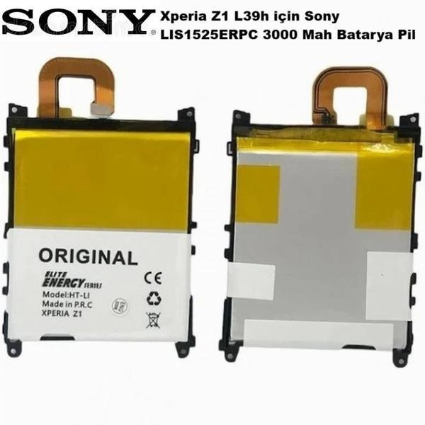 Sony Xperia Z1 L39h için Sony LIS1525ERPC 3000 Mah Batarya Pil - Image 1