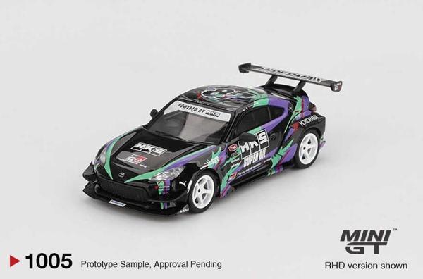 Mini GT 1/64 Toyota GR86 HKS TYPE R 2022 Tokyo Auto Salon 1005 - Image 1