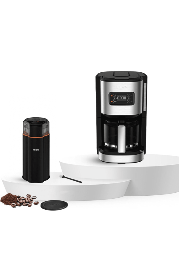 KM480D10 Excellence Filtre Kahve Makinesi GX332810 Silent Vortex Kahve Öğütücü Set - Image 1