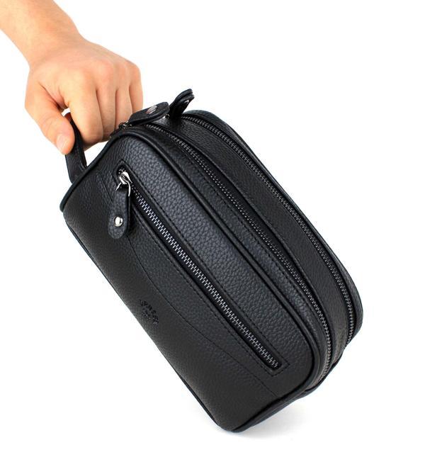 Unisex Siyah, Günlük, Kozmetik, Seyahat, El Çantası Portföy Çanta El Çantası - Image 1