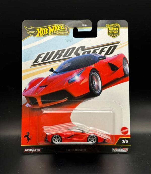 Hot Wheels Premium Ferrari LaFerrari (1/64) Eurospeed 3/5  - Image 1