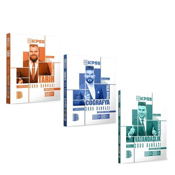 Benim Hocam 2026 KPSS Tarih Coğrafya ve Vatandaşlık Soru Bankası Seti 3 Kitap - Benim Hocam Yayınları - Image 1