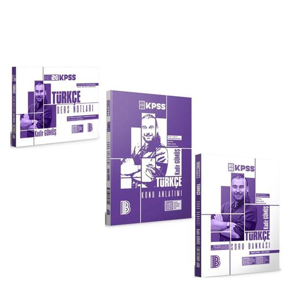 Benim Hocam 2026 KPSS Türkçe Konu Ders Notu ve Soru Seti 3 Kitap - Benim Hocam Yayınları - Image 1