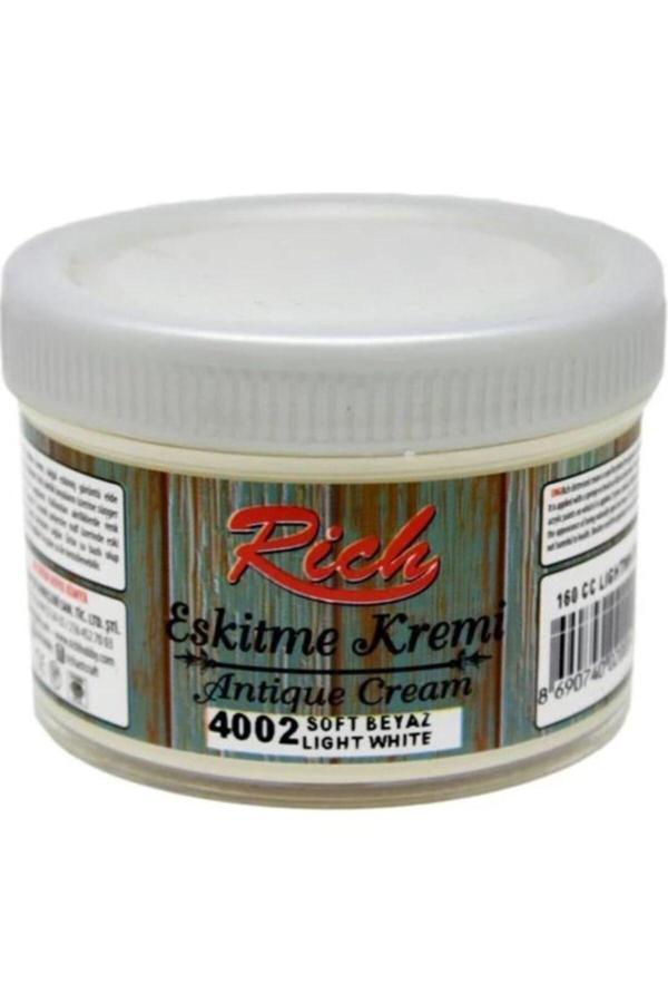 Eskitme Kremi 160 Cc. 4002 Soft Beyaz - Image 1
