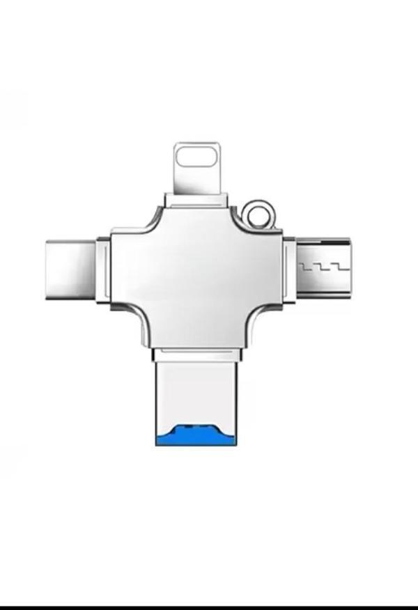 ZR172 Gümüş T Otg Çoğaltıcı Aparat - Image 1