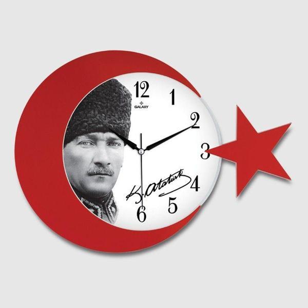 Ay Yildiz Duvar Saati 134-2 - Image 1