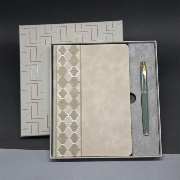 Deri Defter Ve Kalem Set - Image 1