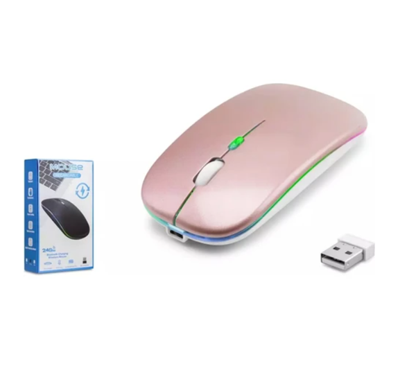 ZR215 Cba100 Rgb Rose Gold Şarjlı Mouse - Image 1