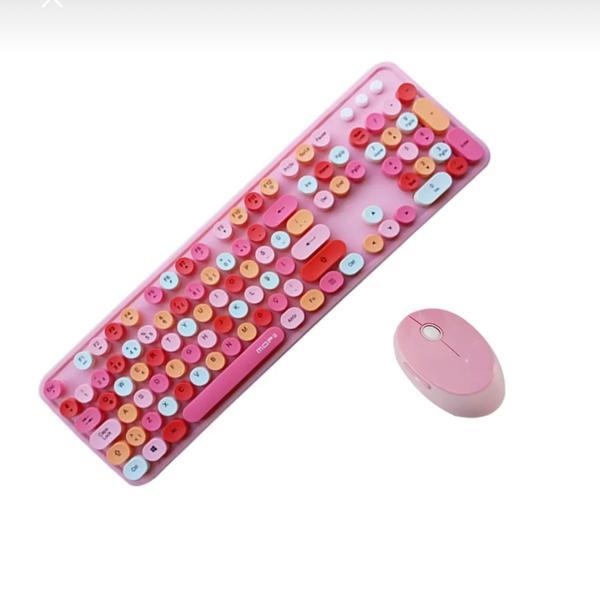 Tr Mofii Sweet Pembe Klavye Mause Set - Image 1
