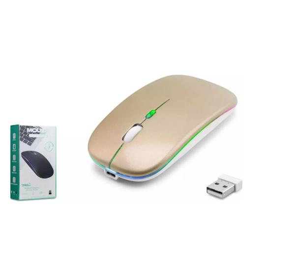 ZR215 Cba100 Rgb Gold Şarjlı Mouse - Image 1