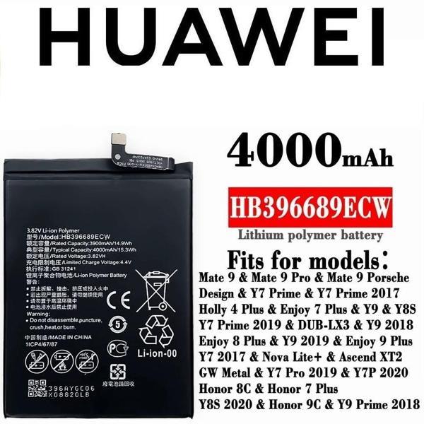 Huawei HB396689ECW Mate 9 Pro Uyumlu  Batarya Pil - Image 1