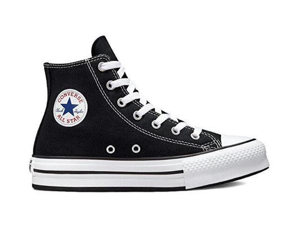 Converse Chuck Taylor All Star Eva Lift Canvas Platform Kadın Günlük Ayakkabı 272855C Siyah - Image 1