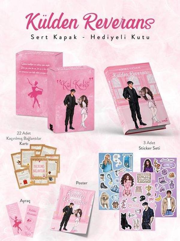 Külden Reverans Seti - Hediyeli Kutulu - İndigo Kitap Yayınevi - Image 1