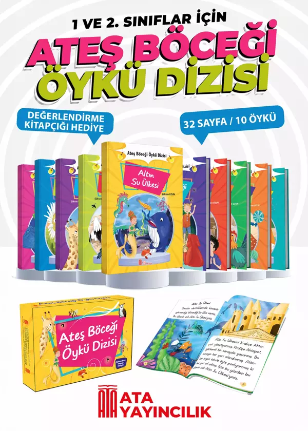 Ateş Böceği Öykü Dizisi (1 ve 2. Sınıflar) - Ata Yayıncılık - Image 1