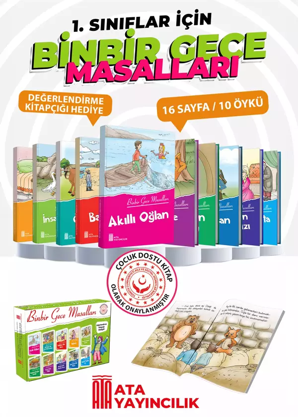 Binbir Gece Masalları (1 ve 2. Sınıflar) - Ata Yayıncılık - Image 1