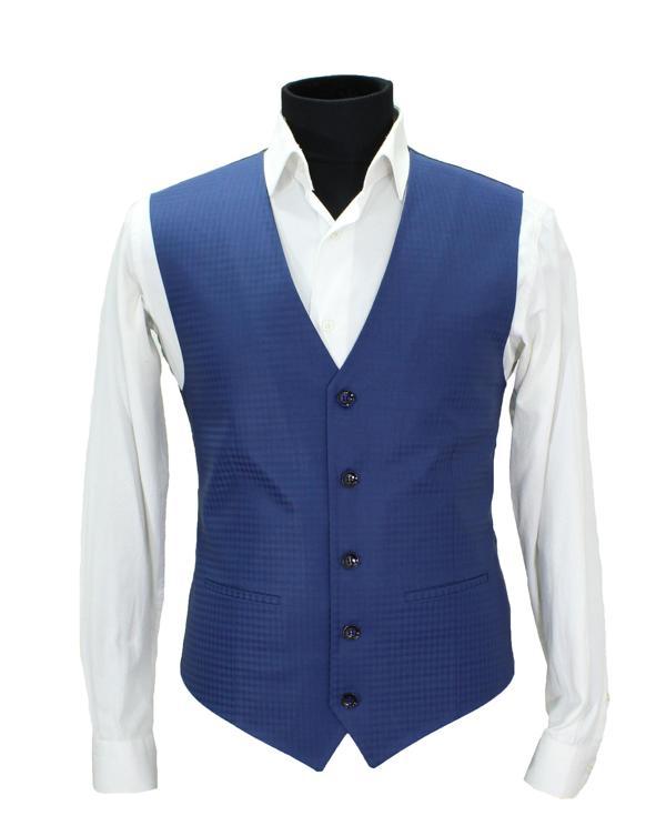 MENTOR REGALO ERKEK YELEK V YAKA PARLAMENT EKOSE REGULAR FİT 50655 - Image 1