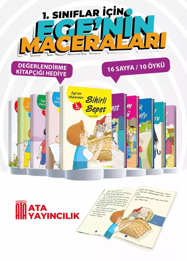 Egenin Maceraları Öykü Dizisi (1 ve 2. Sınıflar) - Ata Yayıncılık - Image 1