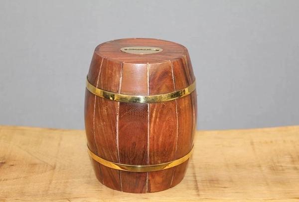 Pirinç Fıçı Kumbara Ksk3116 - Image 1