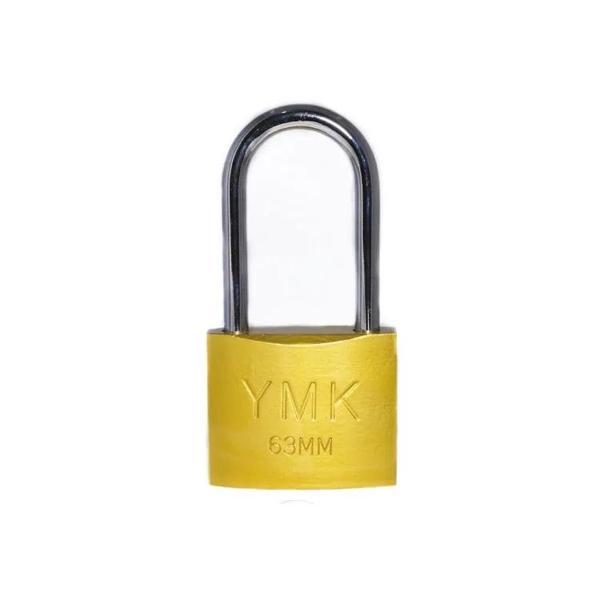 Eko Sarı Boyalı Uzun Kancalı Asma Kilit 38mm - Image 1