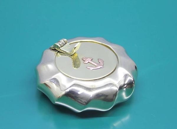 Pirinç Çapalı Kapaklı Küllük 4157/3 - Image 1