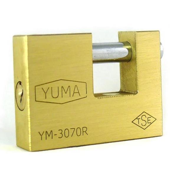 Kayar Milli Pirinç Asma Kilit 79 Mm - Yeni Tip - Image 1