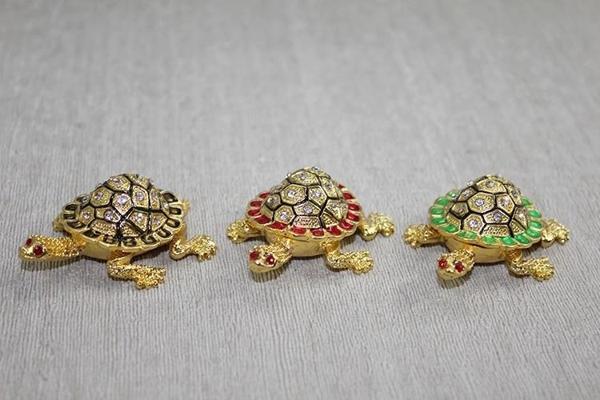 Swaroski Minik Kaplumbağa Figürü Alk3867 - Image 1