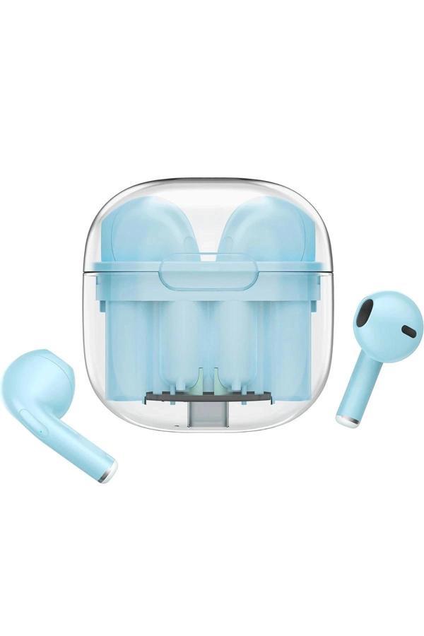 LS-09 Bluetooth 5.3 TWS Kablosuz Airpods Kulaklık - Mavi-(5796) - Image 1