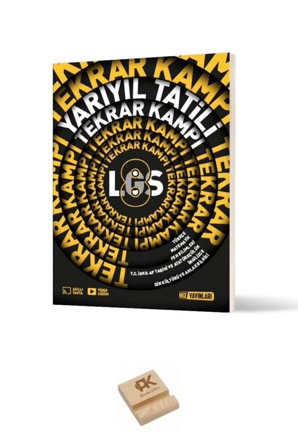 Hız LGS 8. Sınıf Yarıyıl Tatili Tekrar Kampı ve Telefon Standı - Hız Yayınları - Image 1