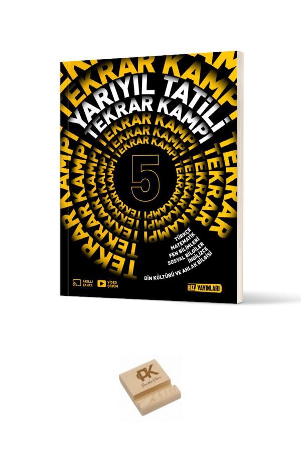 Hız 5. Sınıf Yarıyıl Tatili Tekrar Kampı ve Telefon Standı - Hız Yayınları - Image 1