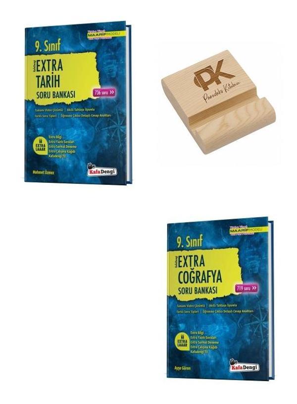 Kafa Dengi 9. Sınıf Ekstra Tarih ve Coğrafya Soru Bankası + Telefon Standı - Kafa Dengi - Image 1